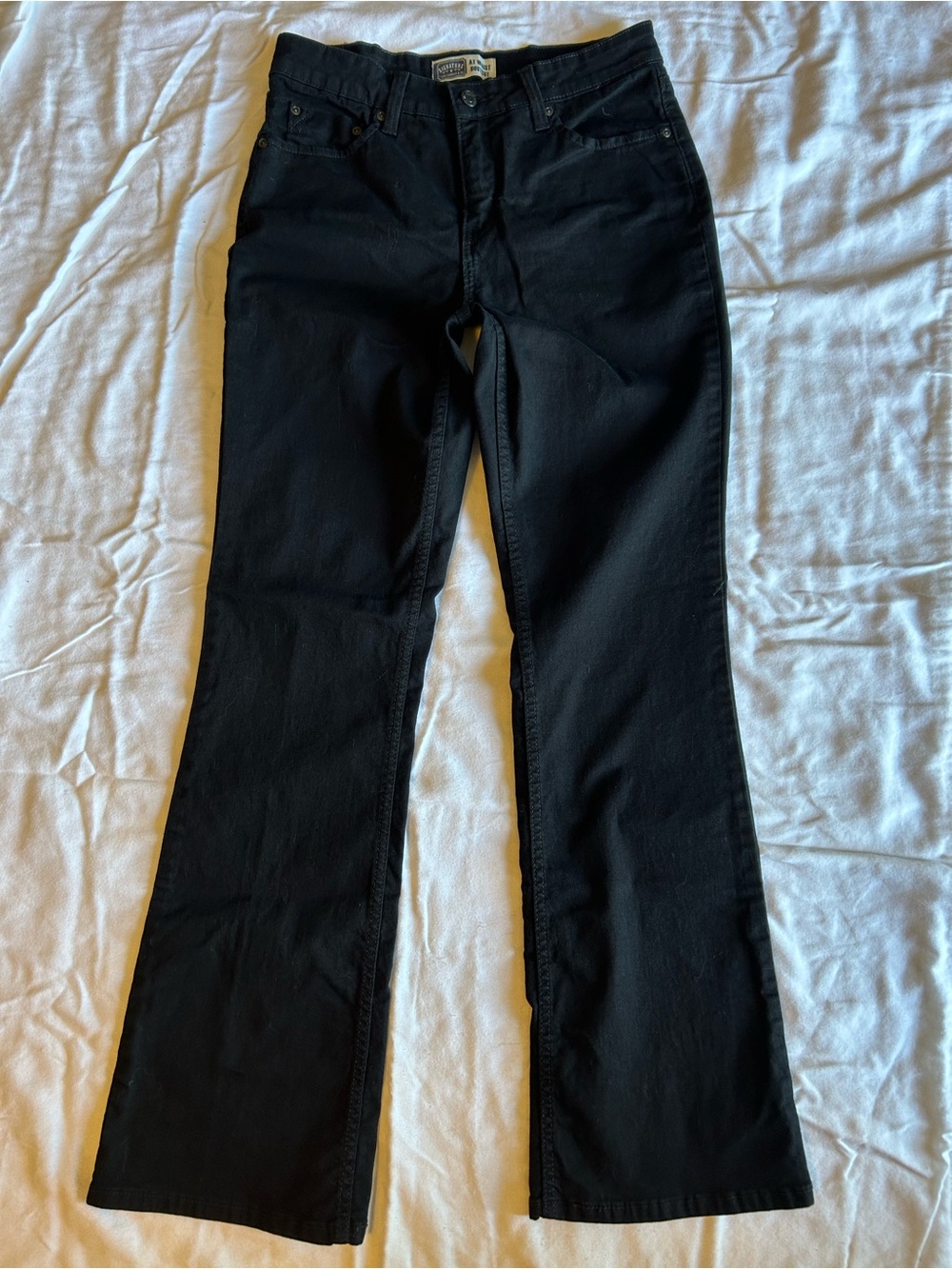 Signature by Levi Strauss Black Boot Cut Stretch Jeans